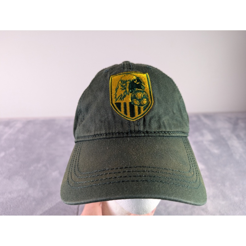 Cap America Flyers Soccer Eagle Shield Crest Hat Green Adjustable Baseball Cap